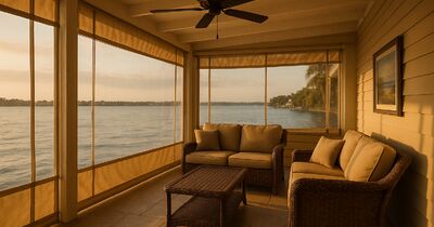 Cooling a boat dock, lanai, or outdoor structure on Casey Key