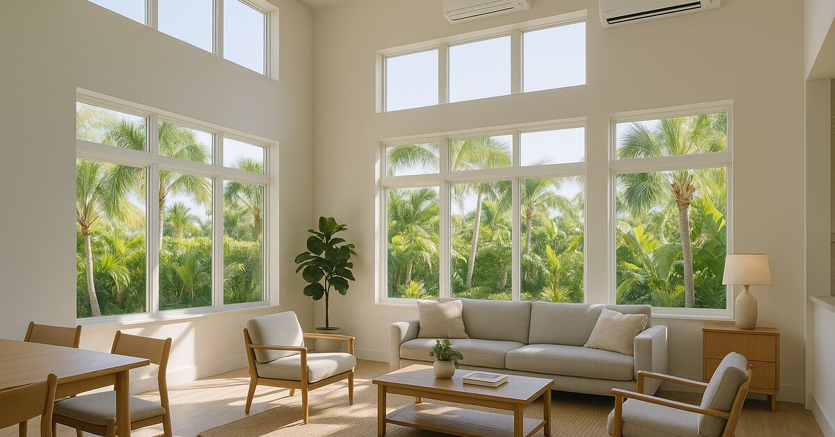 Cooling a high-ceiling great room in Lakewood Ranch without overcooling adjoining spaces