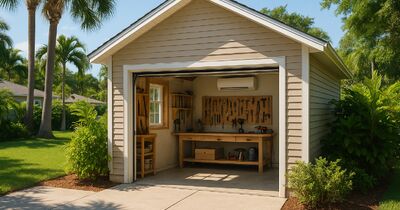 How to cool a detached garage or workshop in Sarasota's heat