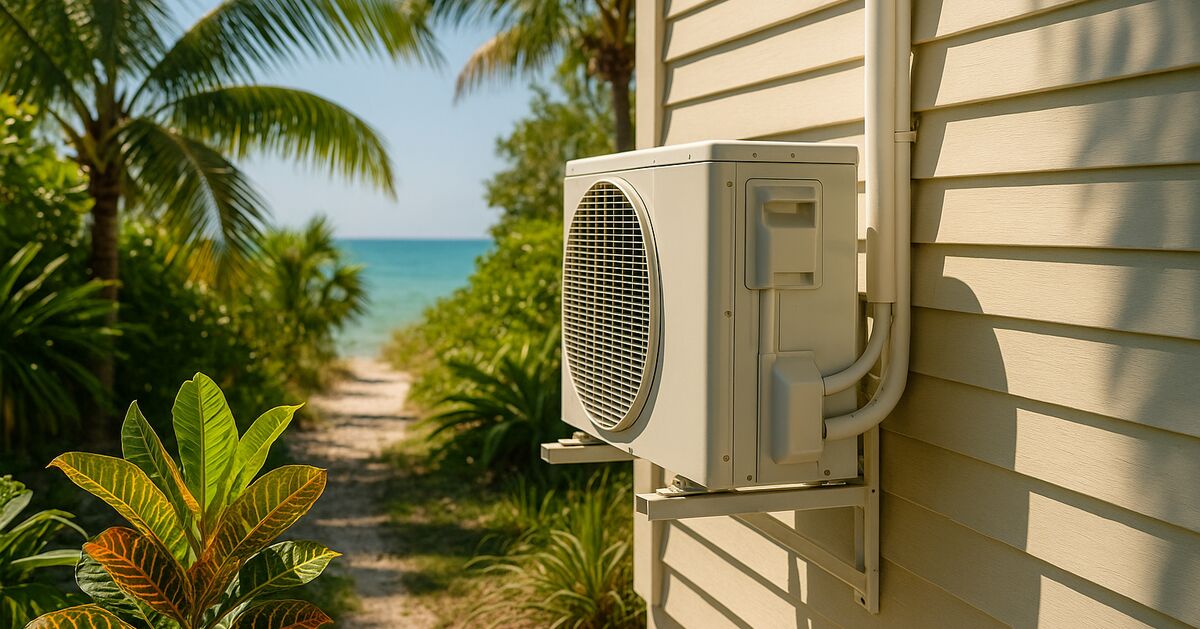 Why mini-split line sets corrode faster on island properties - and what holds up