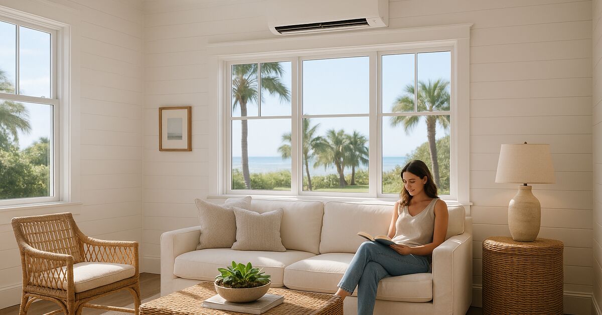Why mini-splits beat window units in Florida coastal homes